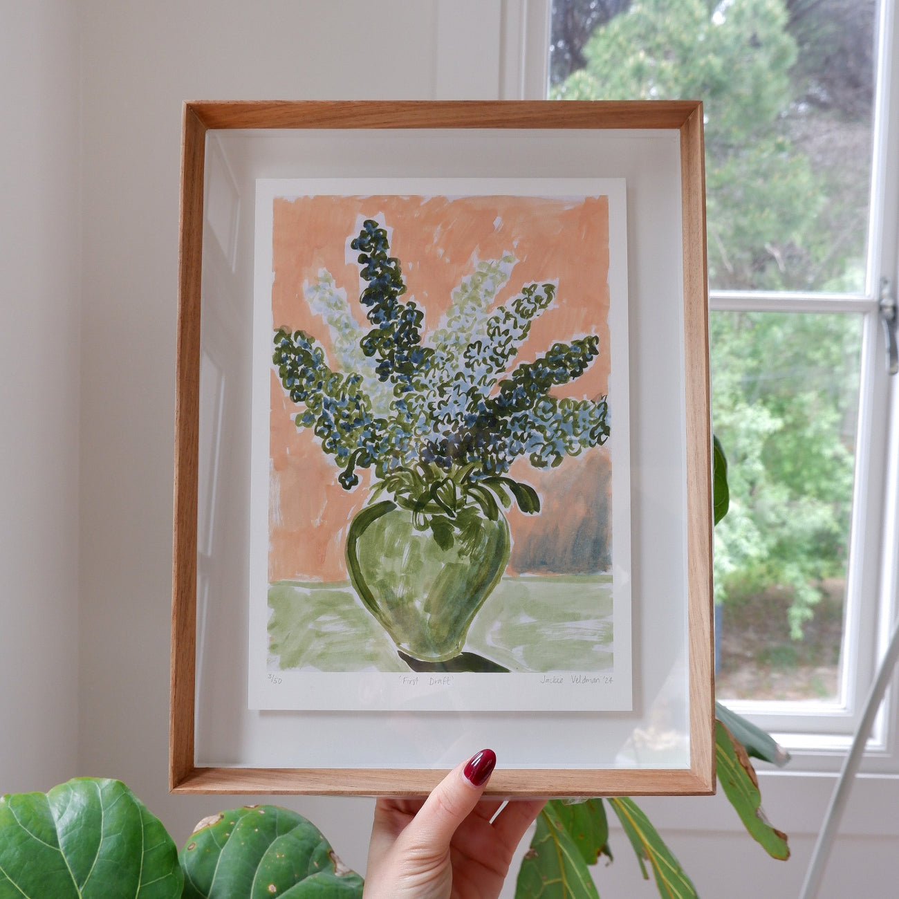 First Draft - Fine Art Print(framed)