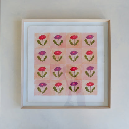 Flower bed ii (framed)