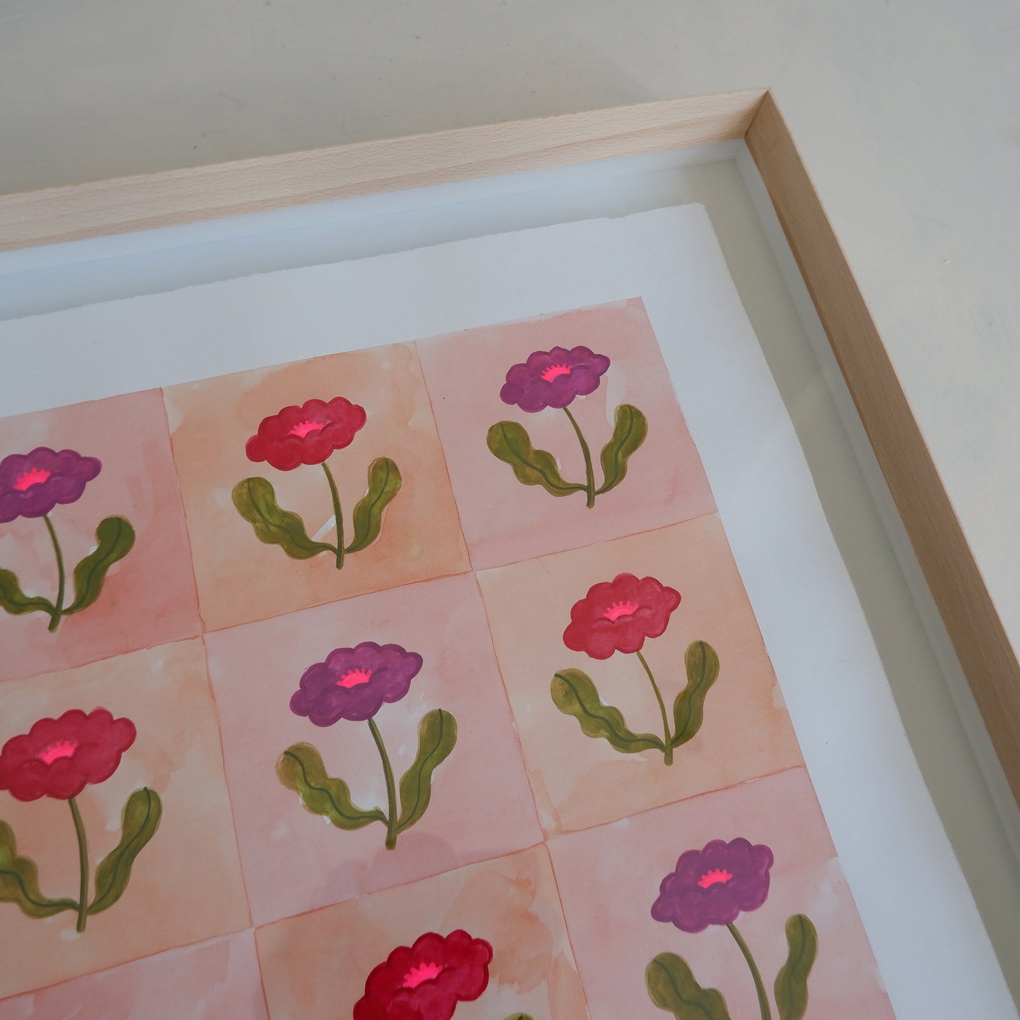 Flower bed ii (framed)