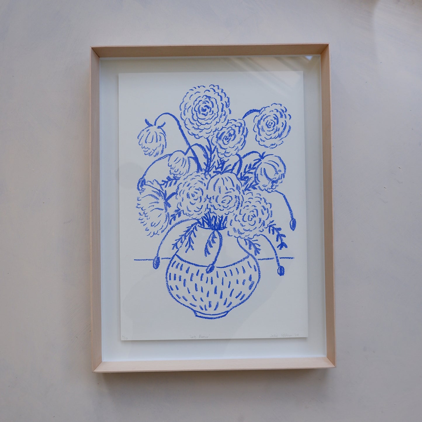 Late Bloomer : Fine art print (framed)