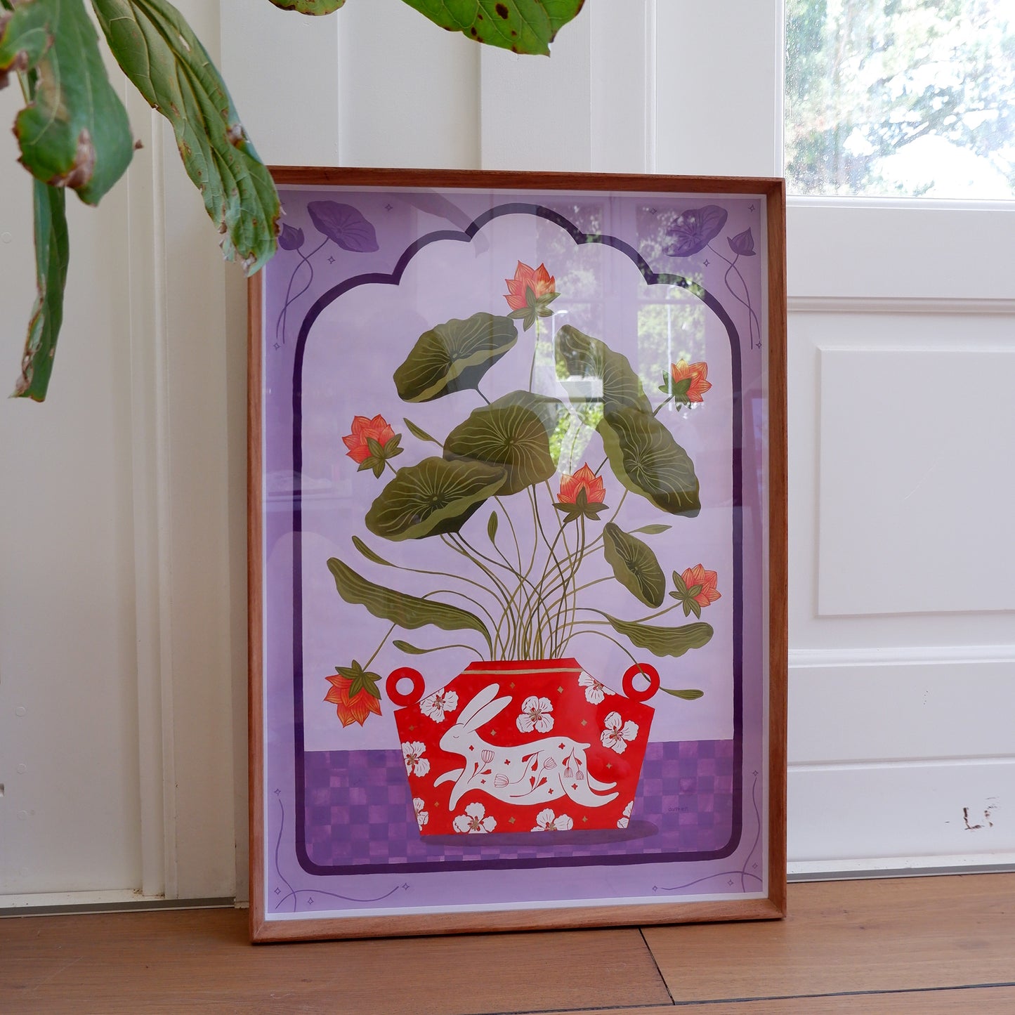 Let your guard down  (Framed)