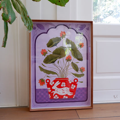 Let your guard down  (Framed)