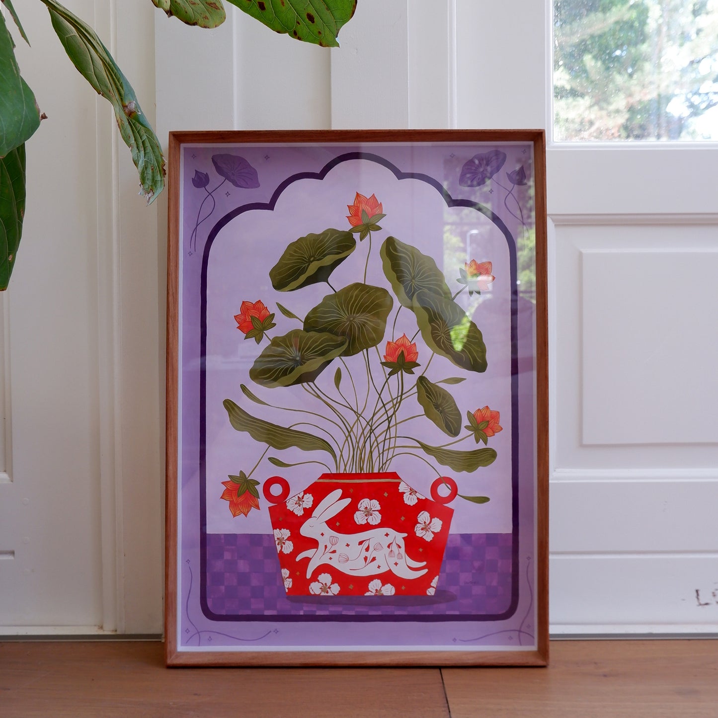Let your guard down  (Framed)
