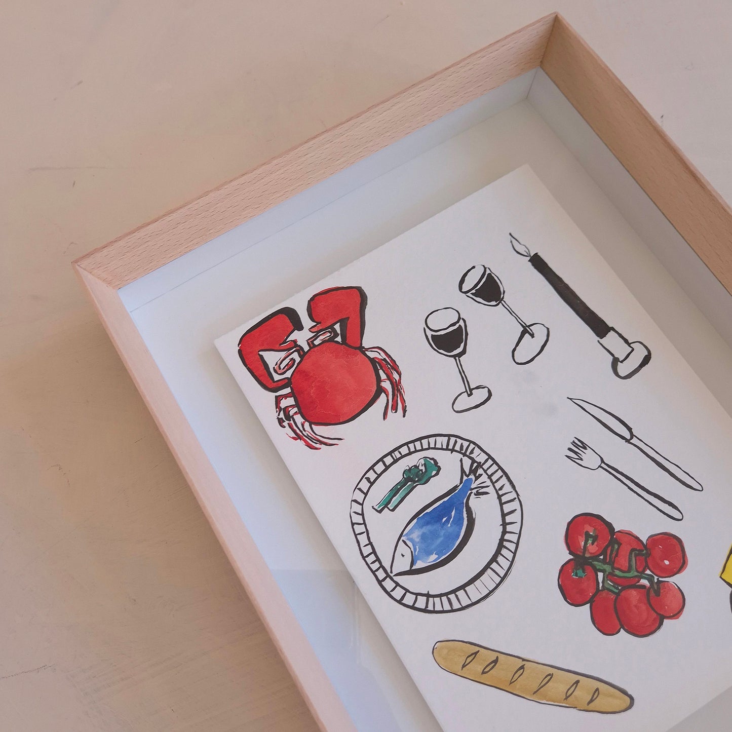 Candlelit (framed)