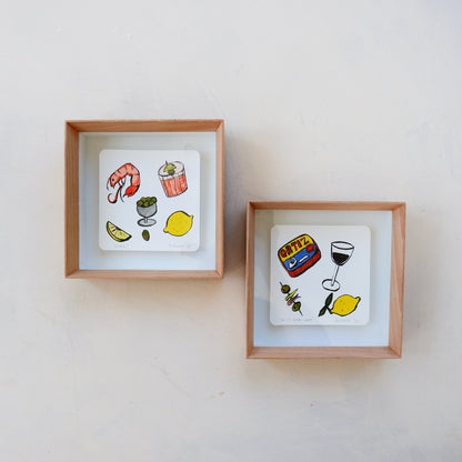 Snacks (Framed)