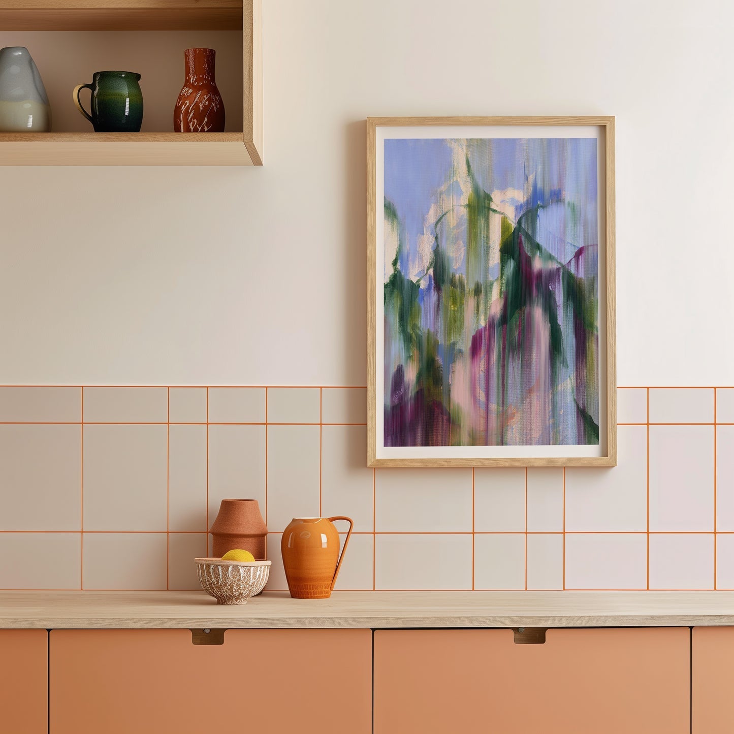 A reaping of peace - Fine Art Print (Framed)