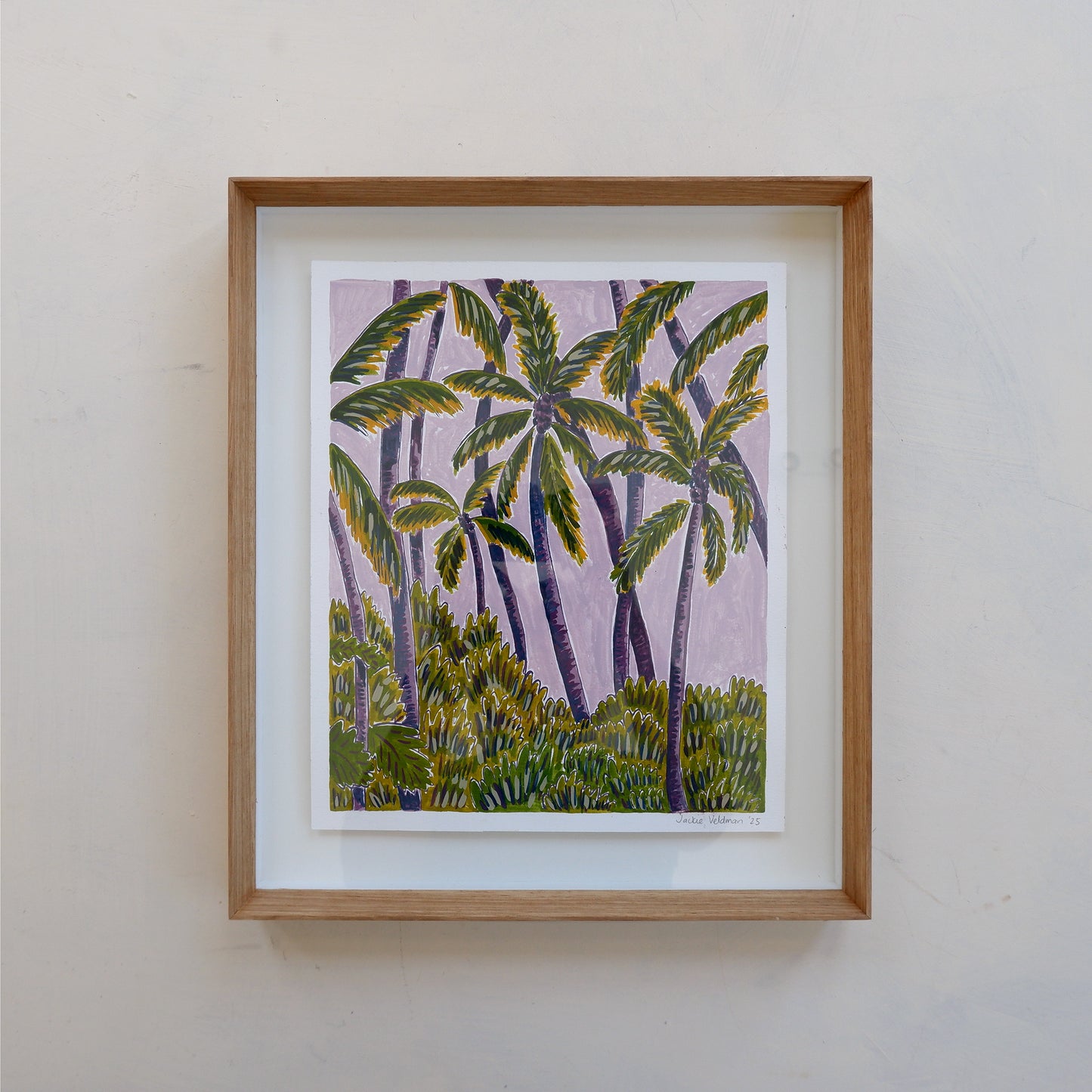 Balmy Palms 2 (Framed)