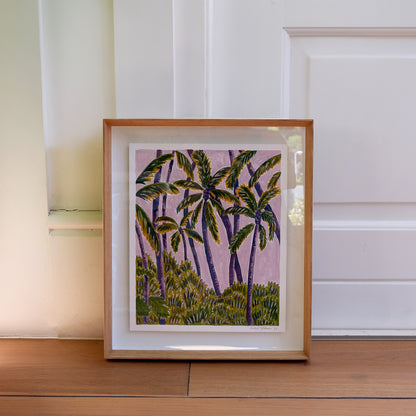 Balmy Palms 2 (Framed)