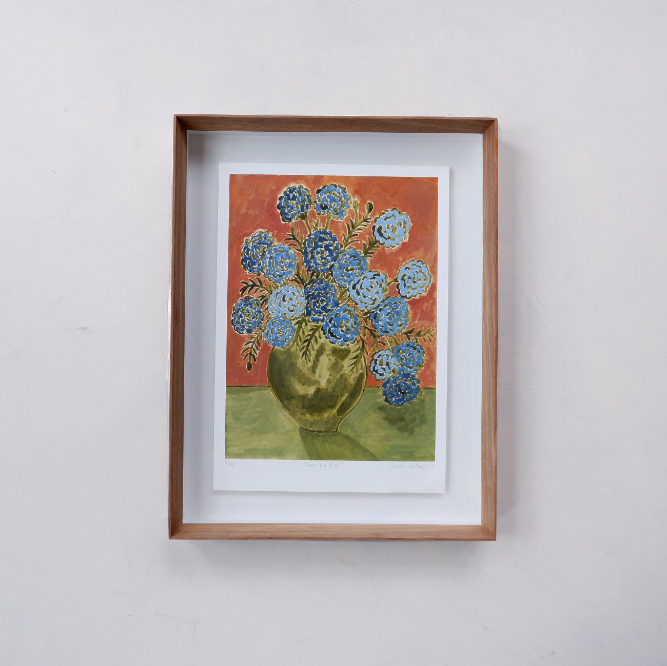 Roses are Blue - Fine Art Print (Framed)