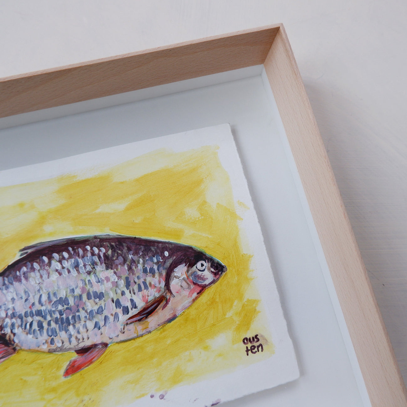 Study of a fish (Framed)