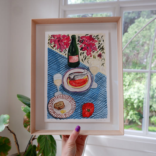 Summer Snack (Framed)