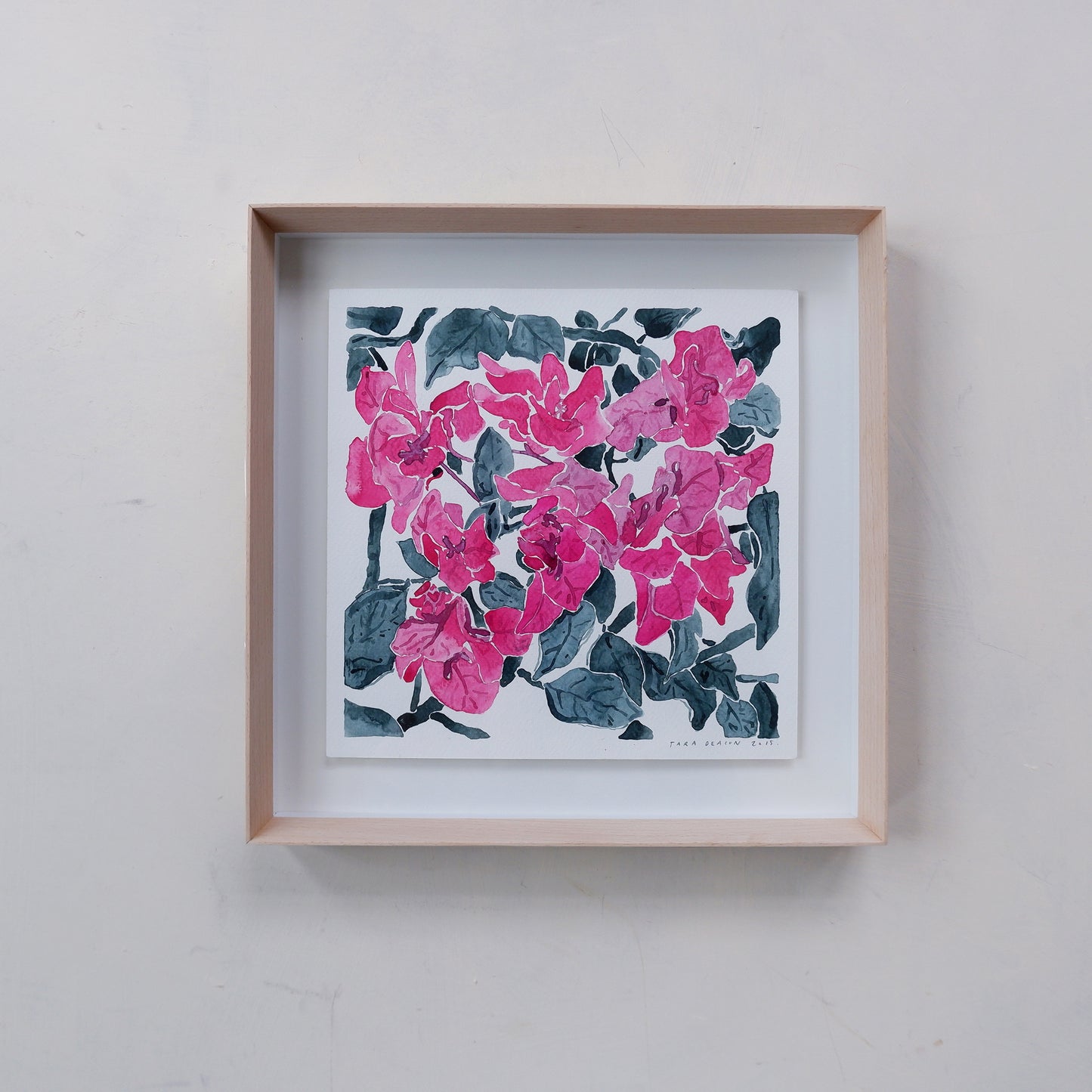 Bougainvillea Garden (framed)