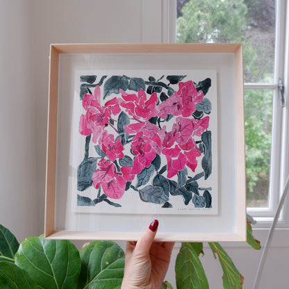 Bougainvillea Garden (framed)
