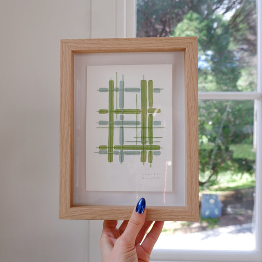A fresh start (framed)