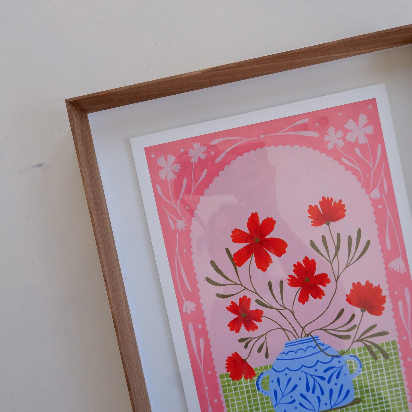 Window Dressing: A4 Fine art print (framed)