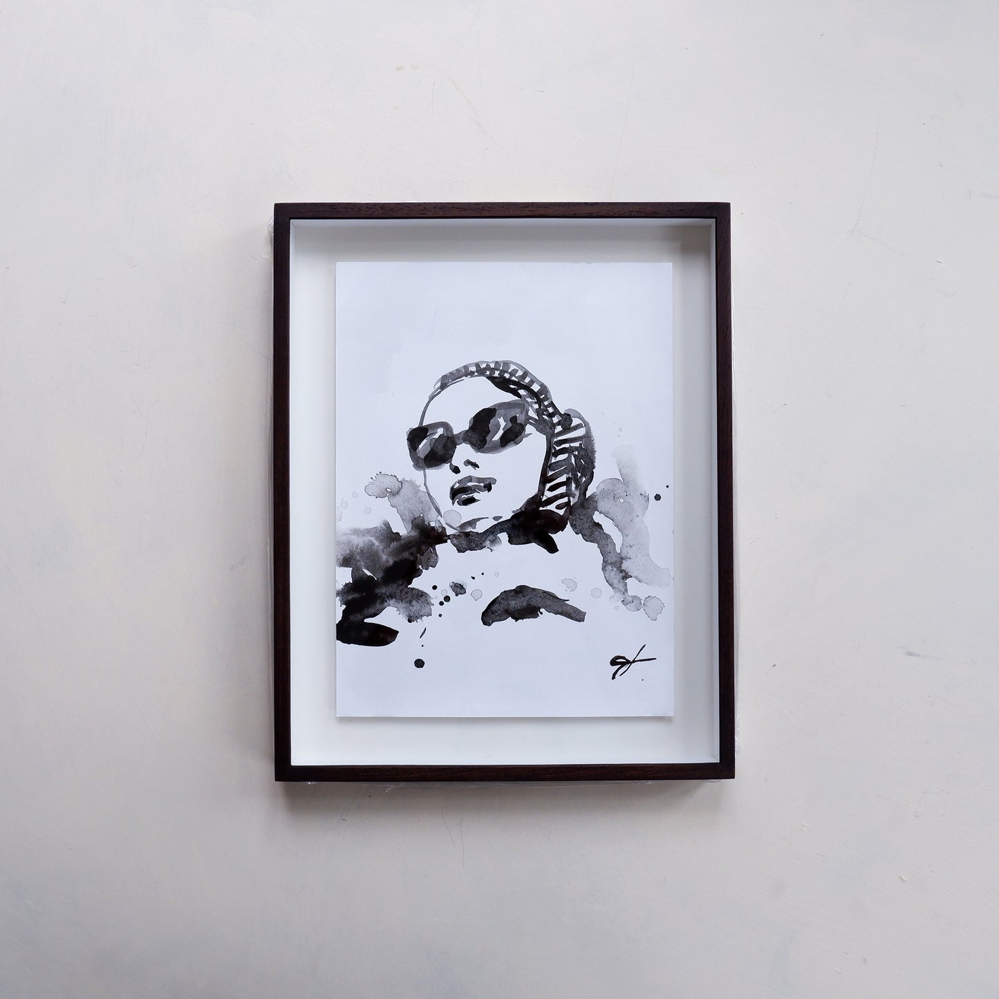 Winter sun (Framed)