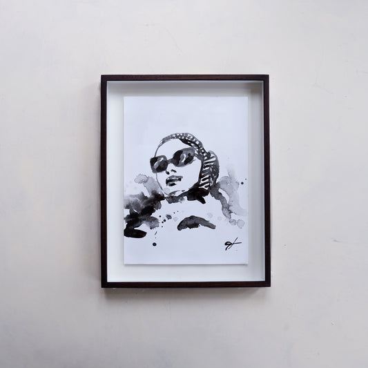 Winter sun (Framed)