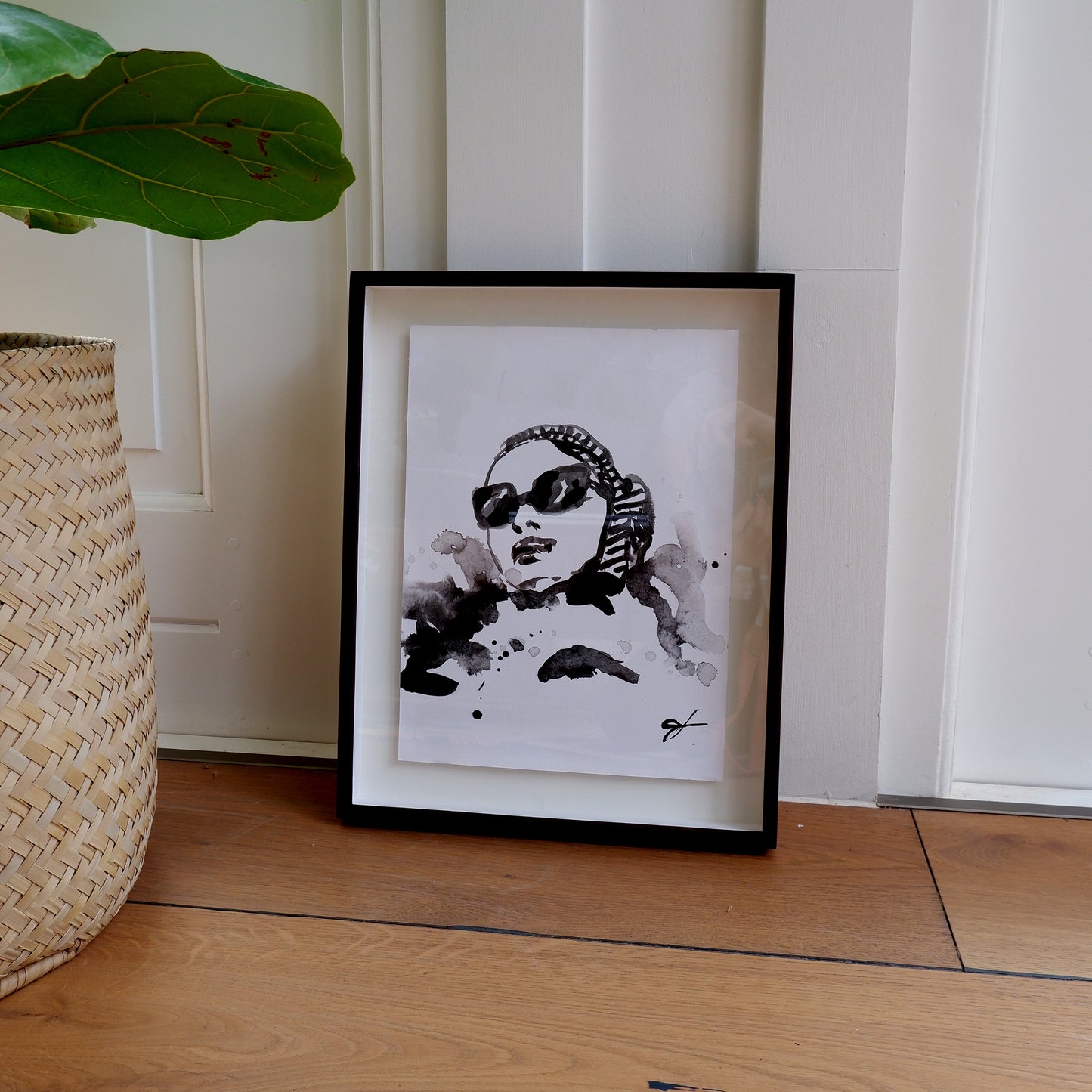 Winter sun (Framed)