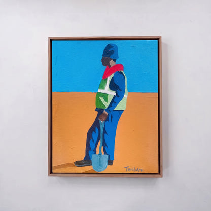Worker (Framed)