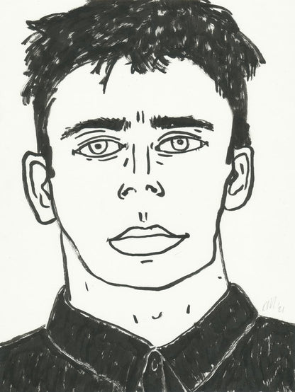 Portrait 127 (framed)