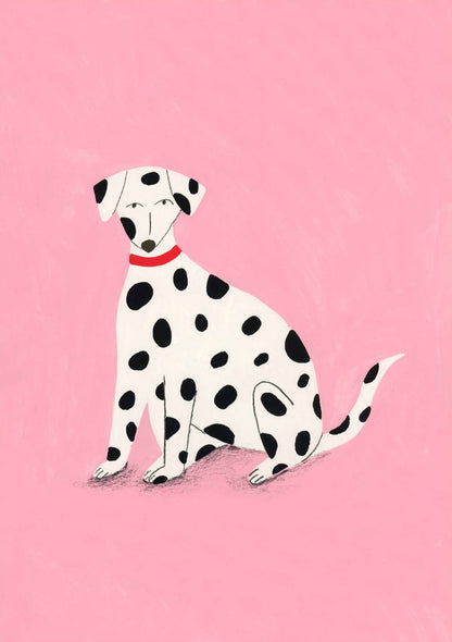 Spotted Dog: Fine art print