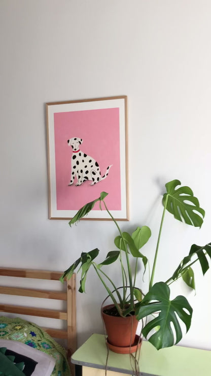 Spotted Dog: Fine art print